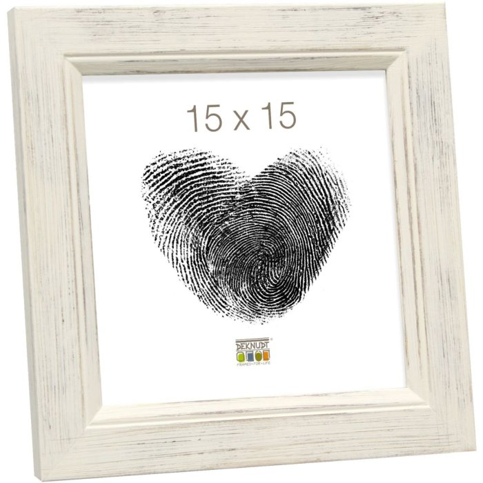 Telaio in legno S42L verniciato bianco 40x50 cm