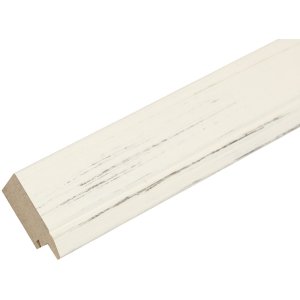 Telaio in legno S42L verniciato bianco 40x50 cm