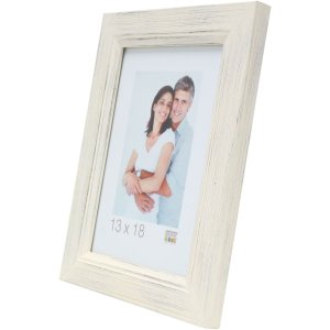 Telaio in legno S42L verniciato bianco 40x50 cm