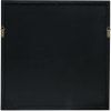 Cornice champagne nera 50x50 cm