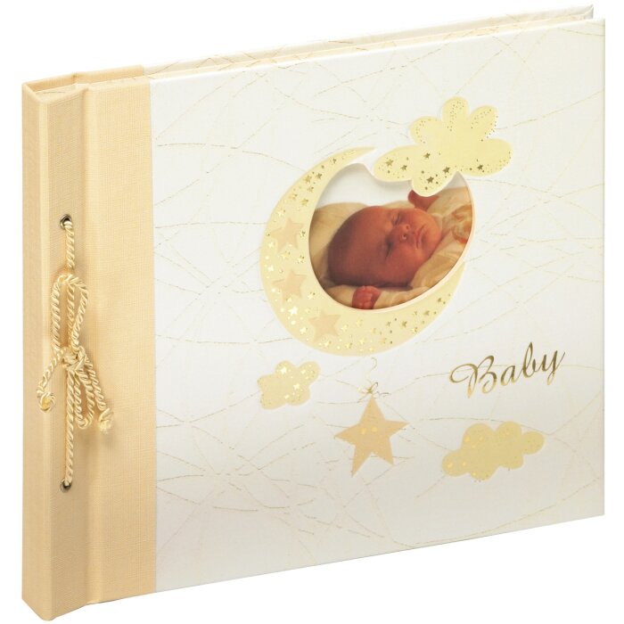 Walther Album Bambini Baby 28x25 cm 60 pagine bianche