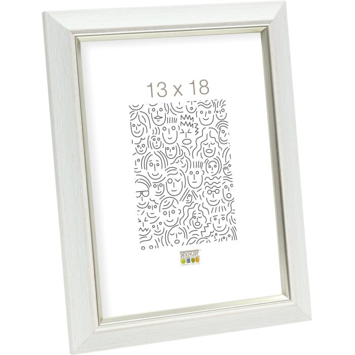Cornice di plastica S42JD 13x13 cm bianco