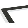 Cornice in legno bianco e nero 15,0 x 20,0 cm S43AL