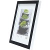 Cornice in legno bianco e nero 15,0 x 20,0 cm S43AL