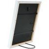 Cornice in legno bianco e nero 15,0 x 20,0 cm S43AL