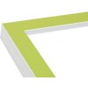 Cornice in legno verde-bianco 10,0 x15,0 cm S43AL