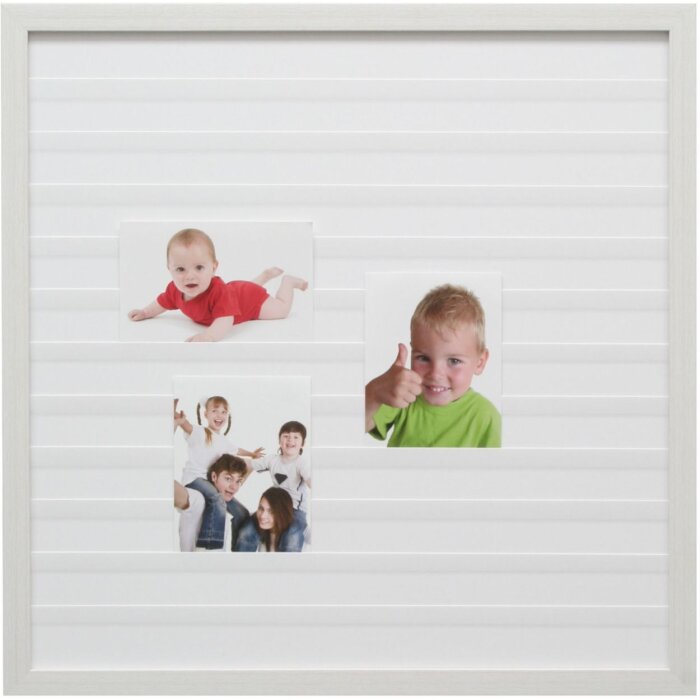 Gallerina in plastica S41V 40x70 cm struttura bianca