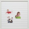 Gallerina in plastica S41V 40x70 cm struttura bianca