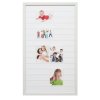 Gallerina in plastica S41V 40x70 cm struttura bianca
