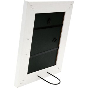 Cornice di legno S53G bianco 15x20 cm