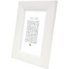 Cornice di legno S53G bianco 15x20 cm