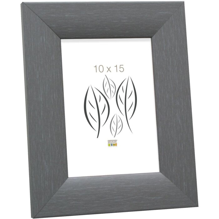 Cornice di legno S53G grigio 18x24 cm