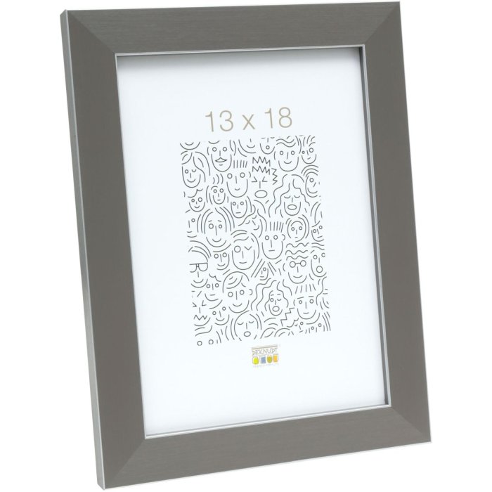 Cornice in plastica Deknudt S41VK7 grigio 20x28 cm