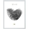 Deknudt Cornice in legno MDF S44C 15x20 cm argento
