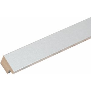 Cornice in legno MDF Deknudt S44C 40x60 cm argento
