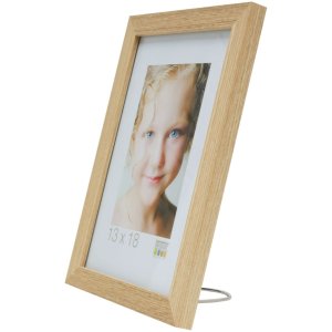 Cornice in legno MDF S44C 10x15 cm quercia