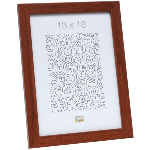 Cornice in legno MDF Deknudt S44C 15x20 cm marrone chiaro