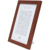 Cornice in legno MDF Deknudt S44C 15x20 cm marrone chiaro