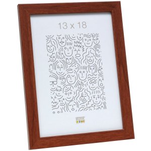 Cornice in legno MDF Deknudt S44C 30x45 cm marrone chiaro