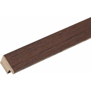 Cornice in legno MDF Deknudt S44C 30x45 cm marrone scuro