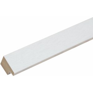 Deknudt Cornice in legno MDF S44C 18x24 cm bianco