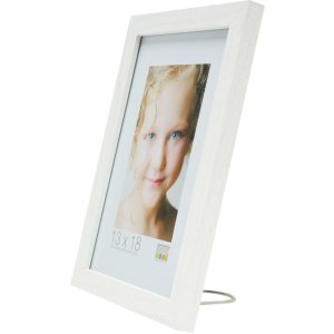 Deknudt Cornice in legno MDF S44C 18x24 cm bianco
