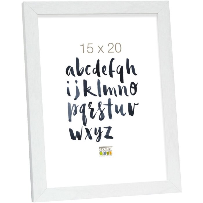 Telaio in legno MDF Deknudt S44C 30x45 cm bianco
