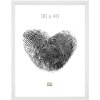 Telaio in legno MDF Deknudt S44C 40x50 cm bianco