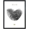 Telaio in legno MDF Deknudt S44C 30x45 cm nero