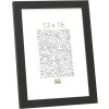 Telaio in legno MDF Deknudt S44C 30x45 cm nero