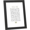 Telaio in legno MDF Deknudt S44C 40x60 cm nero
