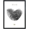 Telaio in legno MDF Deknudt S44C 40x60 cm nero