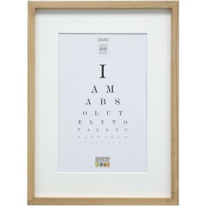 Telaio in legno S40A rovere 40x50 cm - 30x40 cm