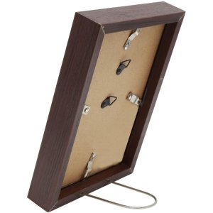 Cornice in legno S40A marrone scuro 20x30 cm - 15x20 cm