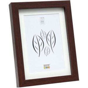 Cornice in legno S40A marrone scuro 40x50 cm - 30x40 cm