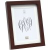 Cornice in legno S40A marrone scuro 40x50 cm - 30x40 cm
