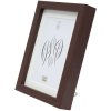 Cornice in legno S40A marrone scuro 40x60 cm - 30x45 cm