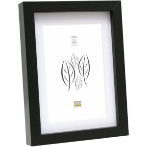 Cornice in legno S40A nero 15x20 cm - 13x18 cm