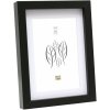 Cornice in legno S40A nero 15x20 cm - 13x18 cm