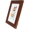 Cornice in legno S45J Basic 13x18 cm marrone scuro