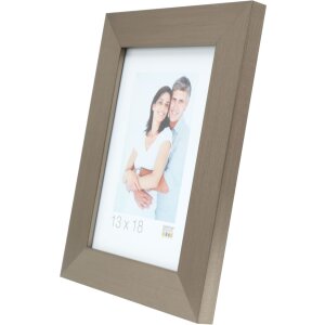 Cornice di plastica Deknudt S42P argento 30x40 cm