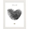 Cornice in plastica Deknudt S42P bianco 13x13 cm