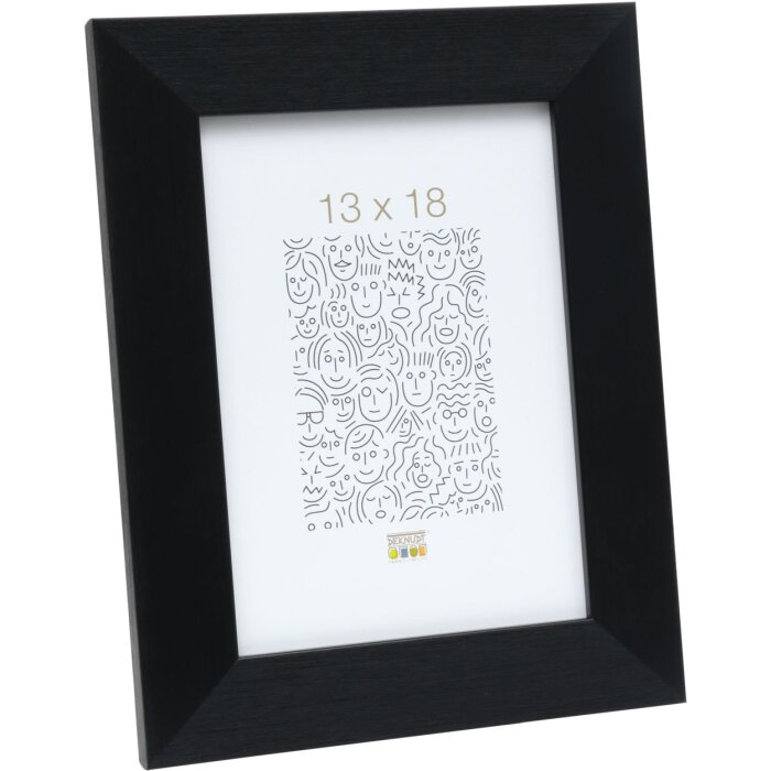 Telaio in plastica S42P nero 28x35 cm
