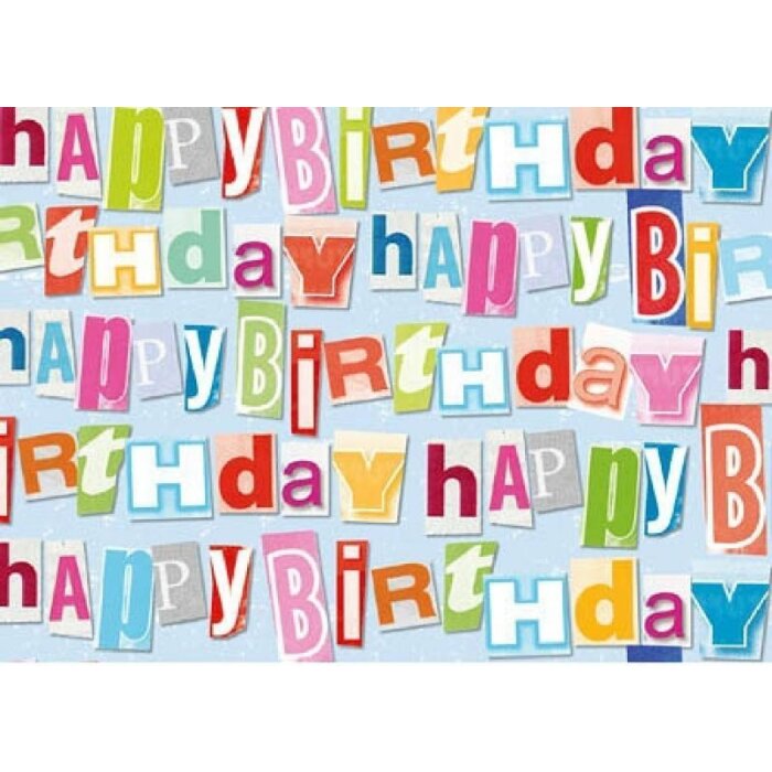 Carta 50x70cm Buon compleanno Long Island