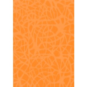 Carta 70x100 cm Anelli fatti a mano arancione