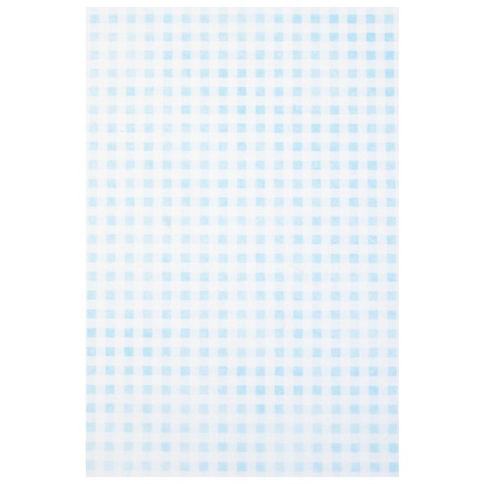 Carta 70x100 cm in tessuto non tessuto blu Vichy