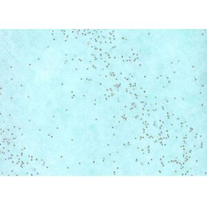 Carta 50x70cm in pile glitterato blu chiaro
