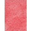 Carta 50x70cm Puntini in pile rosso