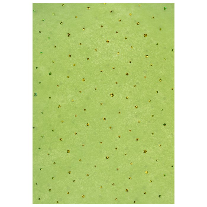 Carta 50x70cm Punti Pile verde