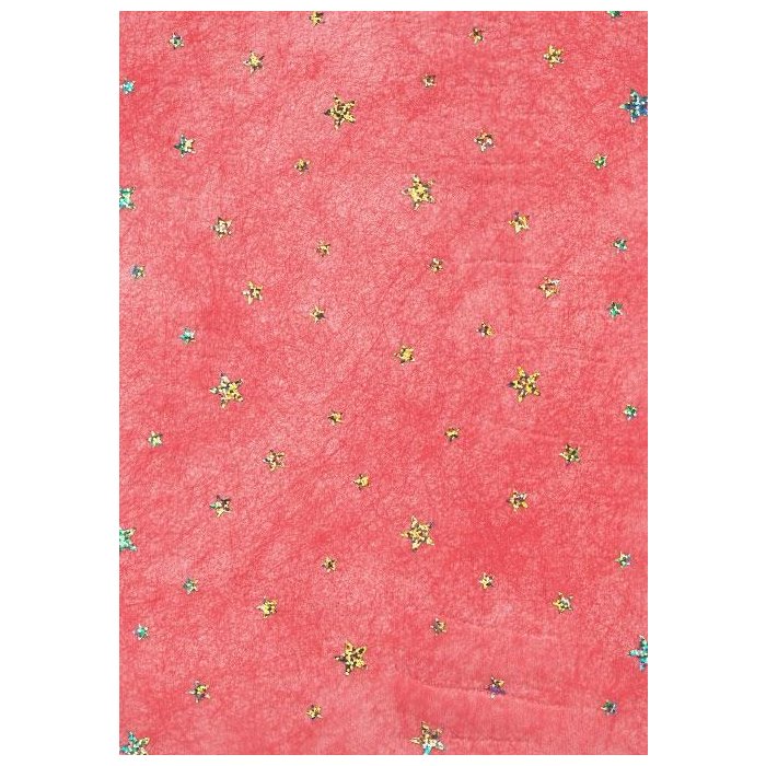 Carta Artebene 50x70cm Star Fleece Rosso